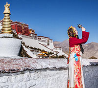 チベットラサ　ポタラ宮