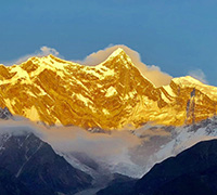 チベット　チョモランマ峰