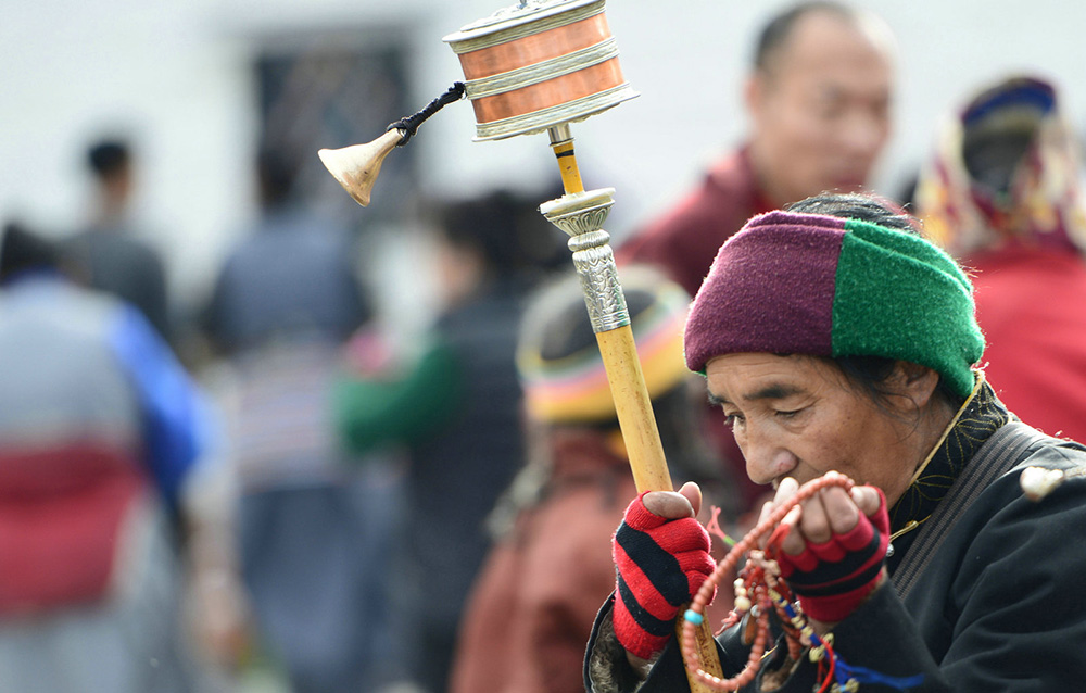 チベットラサ バルコル街（八廓街）