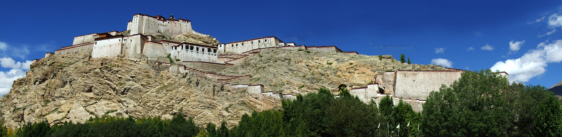 チベットギャンツェ　ギャンツェ・ゾン（江孜宗山）