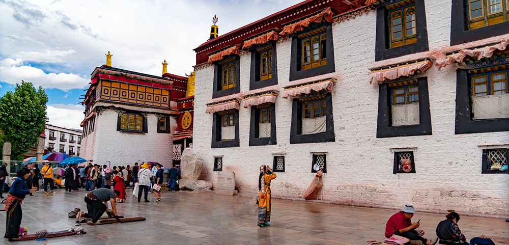 チベットラサ ジョカン寺(大昭寺)