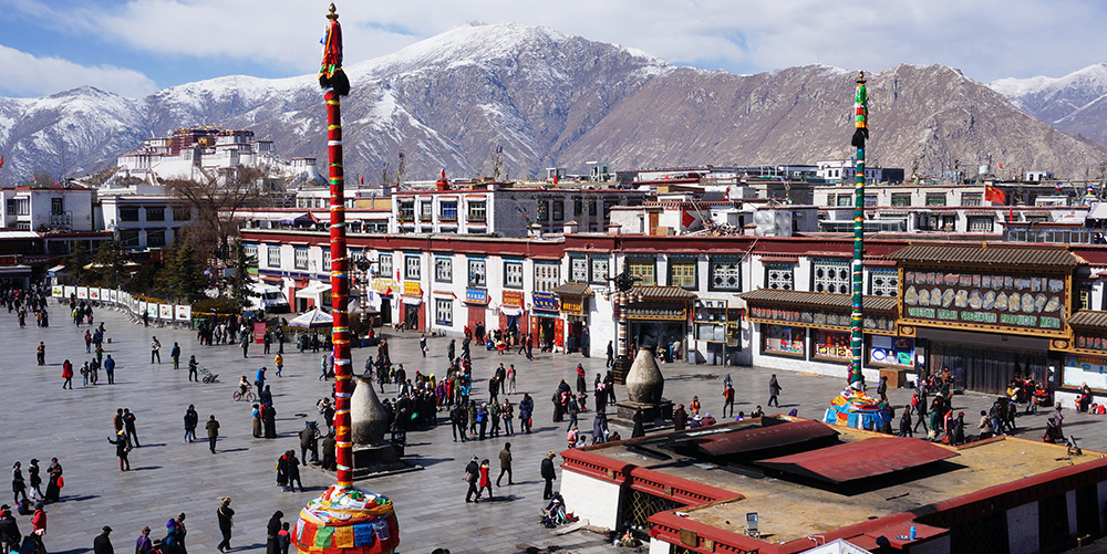 チベットラサ ジョカン寺(大昭寺)