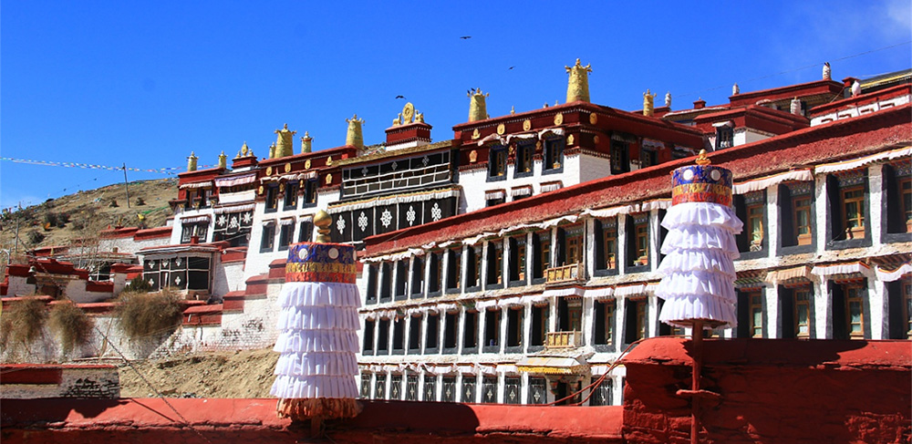 チベットラサ ガンデン寺（甘丹寺）