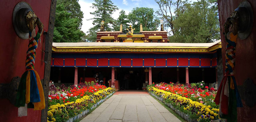 チベットラサ ノルブリンカ(羅布林卞)