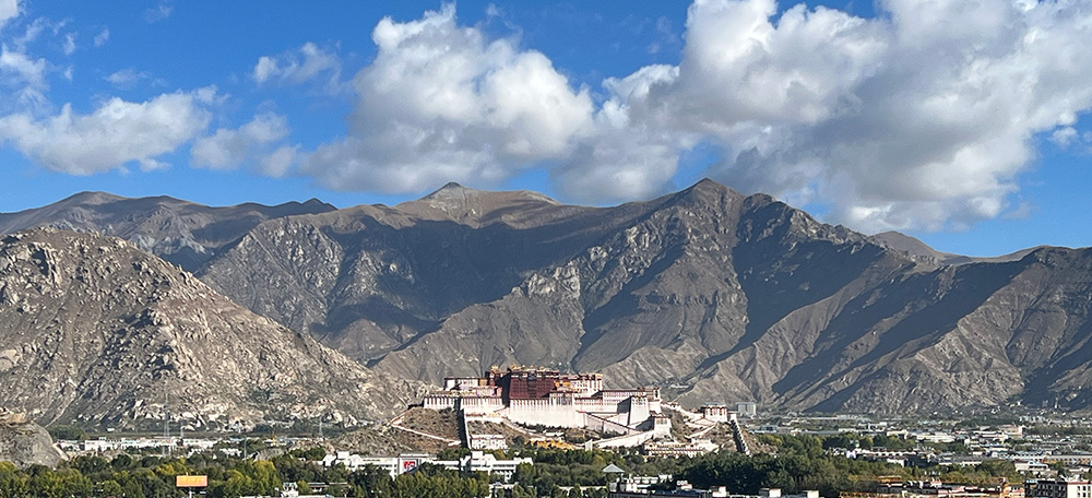 チベットラサ 南山公園