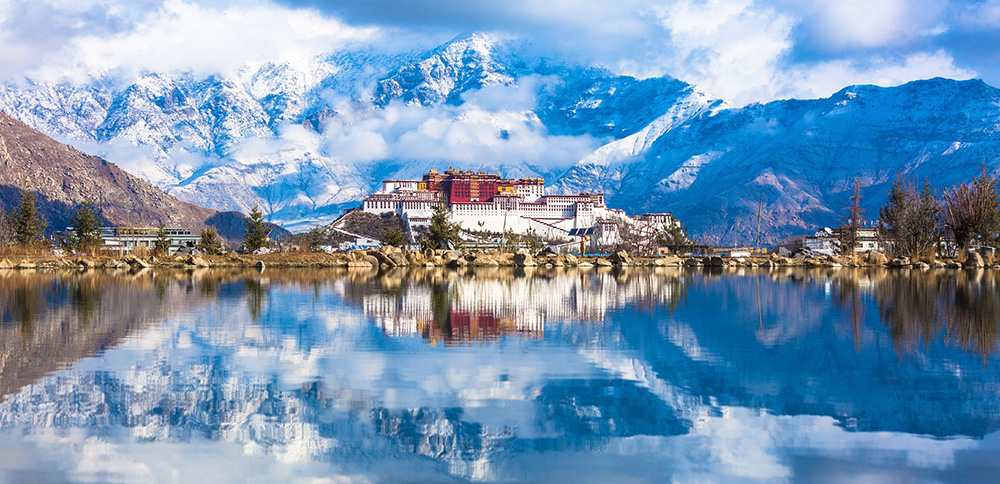 チベットラサ 南山公園