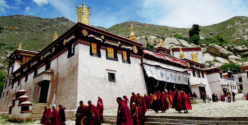 チベットラサ セラ寺（色拉寺）