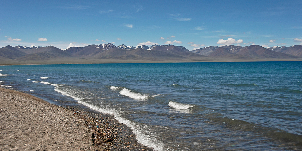 チベット ヤムドォク湖（羊卓雍措）