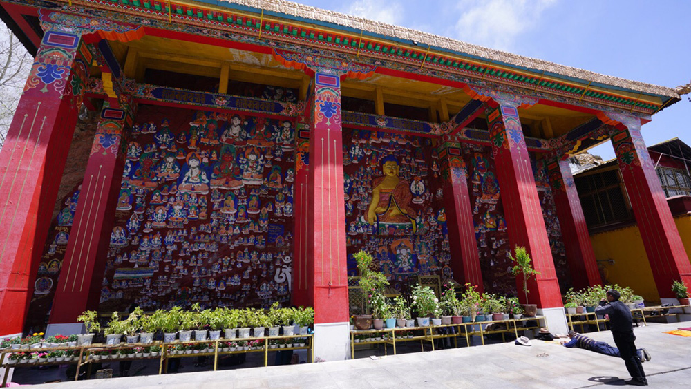 チベットラサ チャクポリ（薬王山）