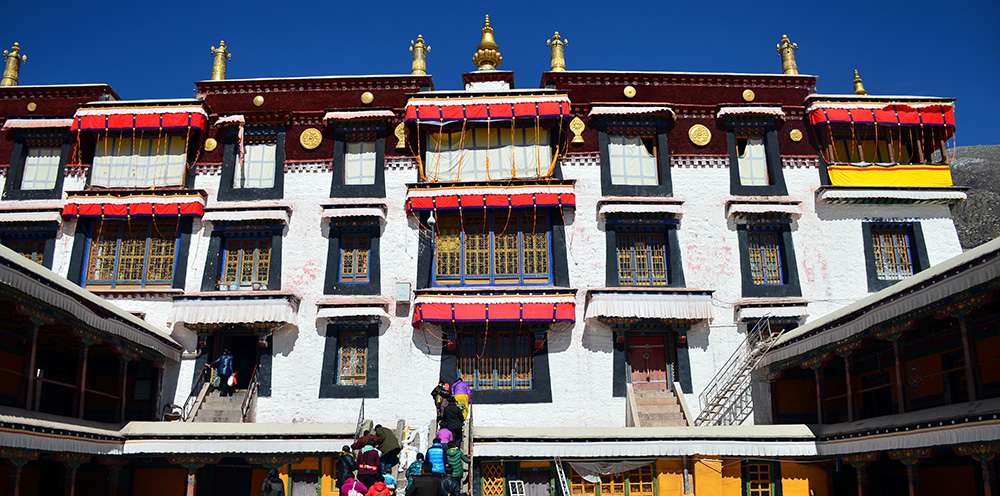 チベットラサ デブン寺(哲蚌寺)