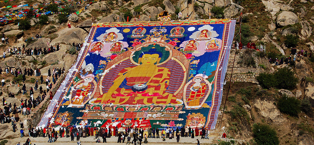 チベットラサ デブン寺(哲蚌寺)