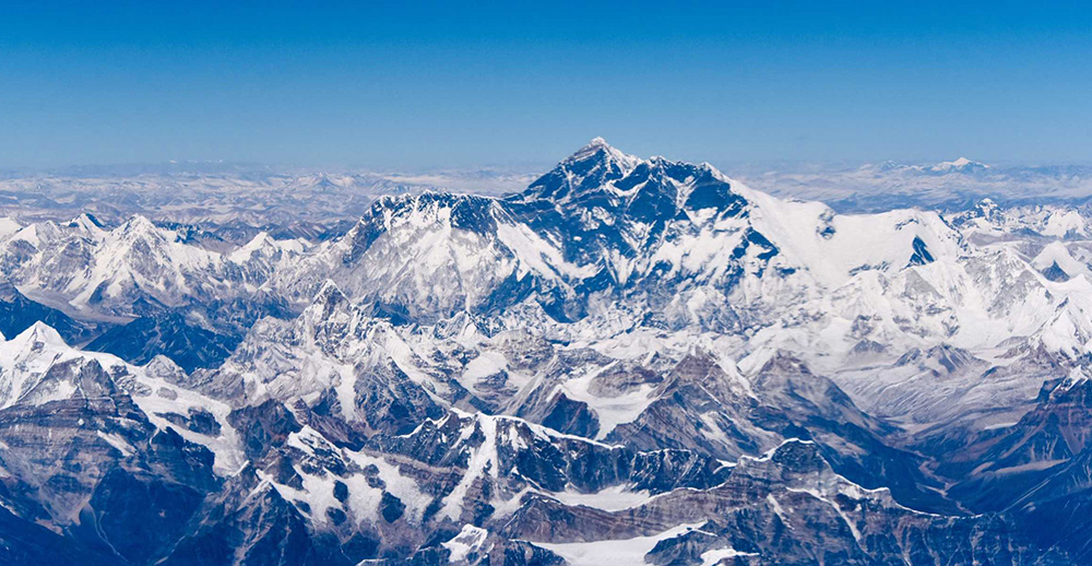 チベット チョモランマ峰（エベレスト）