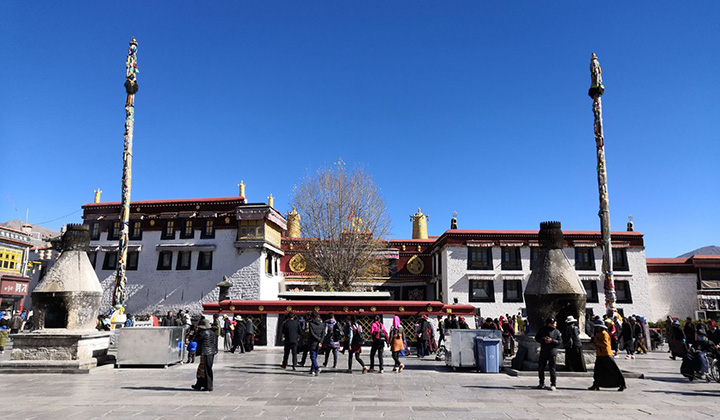 チベットラサ　ジョカン寺（大昭寺）